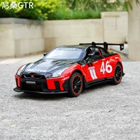 Nissan, warrior, гоночный автомобиль, модель автомобиля, реалистичная игрушечная машина со светомузыкой, масштаб 1:22