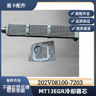 重汽MT13天然气EGR冷却器芯体