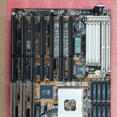 议价sis486主板 用486AMD/DX/-100/CPU测试可维修