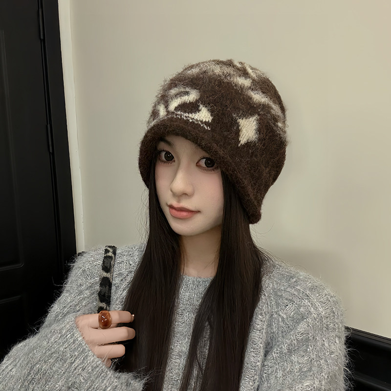 韩系堆堆帽子女秋冬针织冷帽保暖防寒护耳包头帽显脸小百搭套头帽,服饰配件/皮带/帽子/围巾,帽子,淘宝优惠券,粉丝福利购,淘宝优惠卷