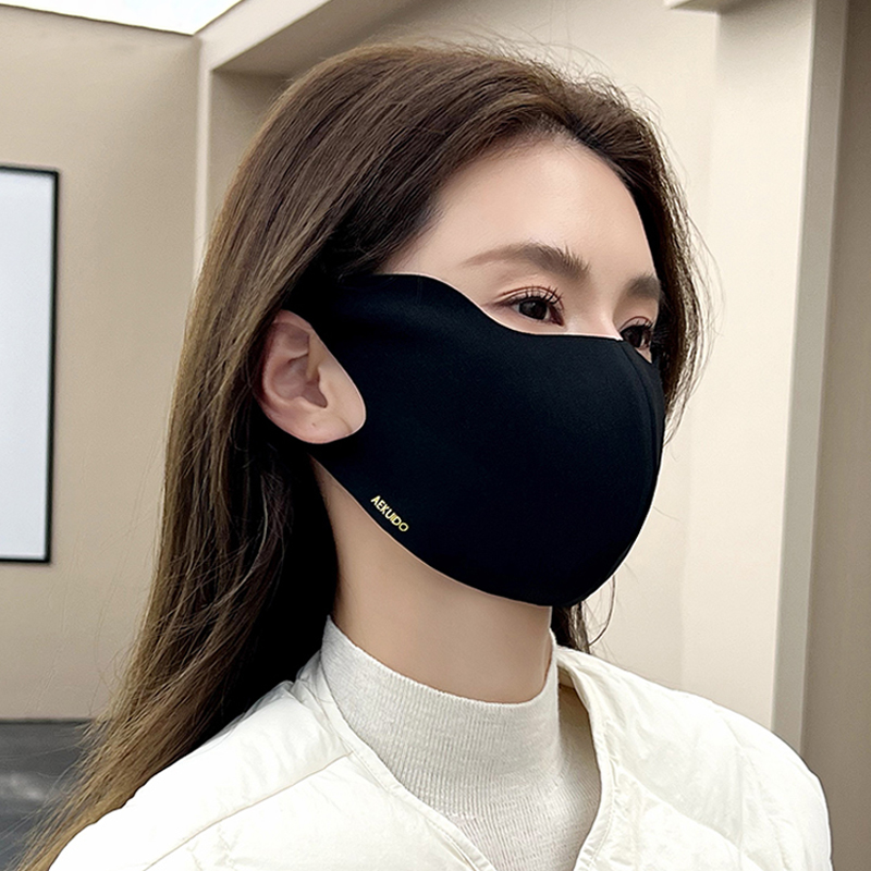 保暖口罩女高颜值护眼角大脸显脸
