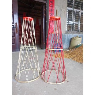 30个开业花篮竹编架子大麦插鲜花花框花店常用品竹编花架子竹筐大