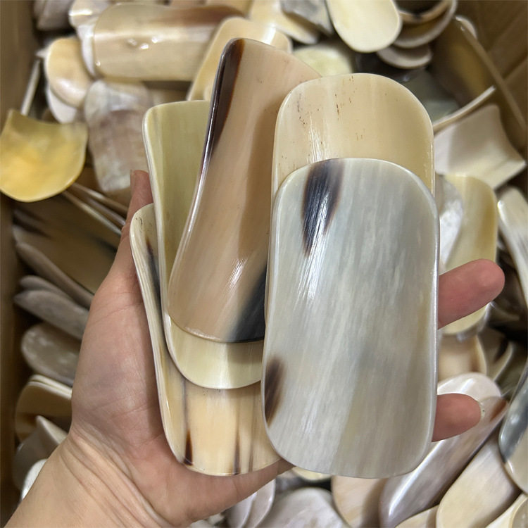 牛角方形刮痧板拨筋按摩牛角制品