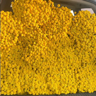 黄金球干花花束装饰品摆件插花天然风干花度端午花束材料包