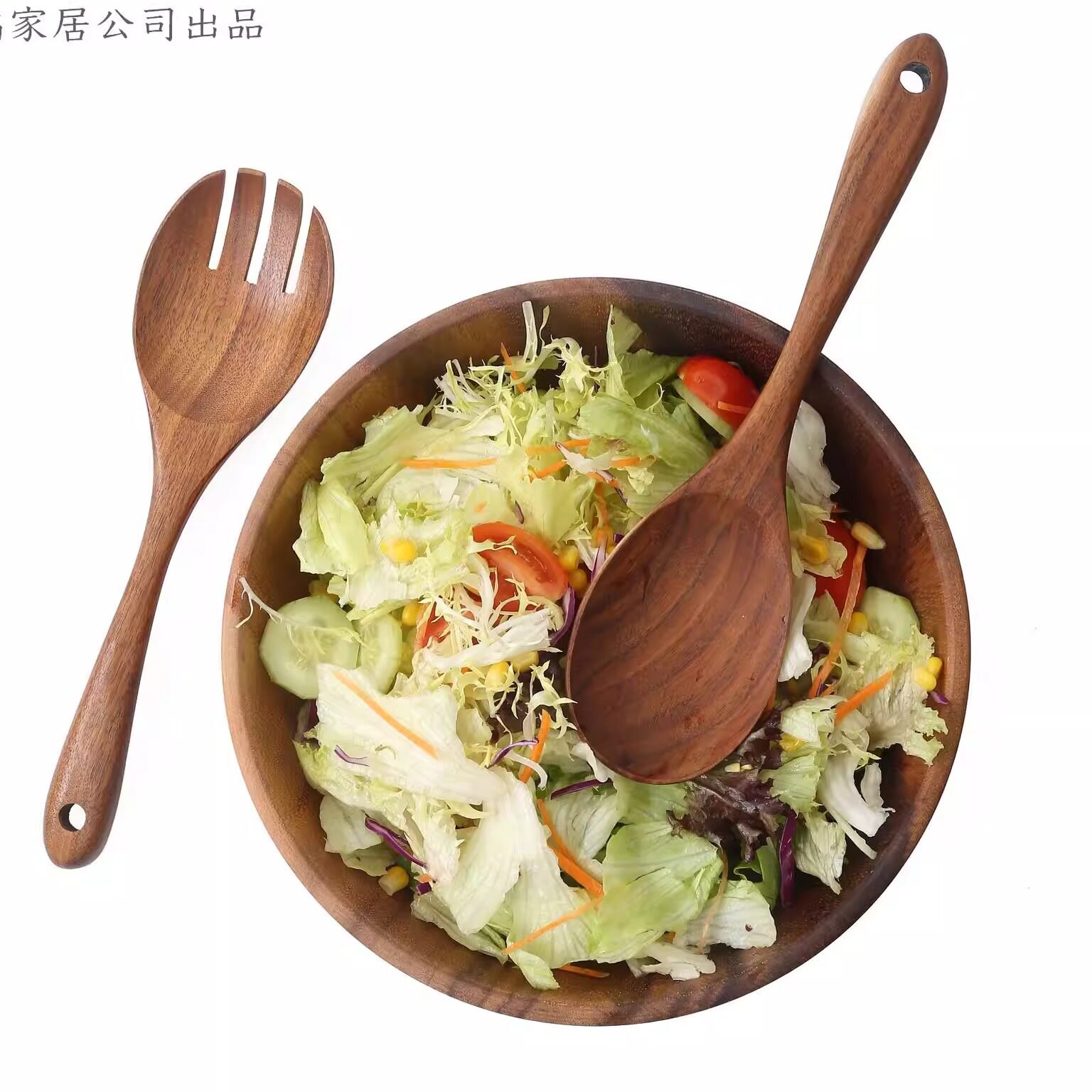 高档相思木碗果盘套装出