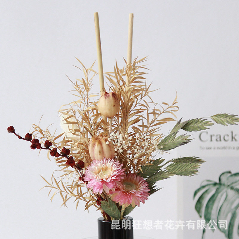 百搭风昆明工厂自然干花永生花束