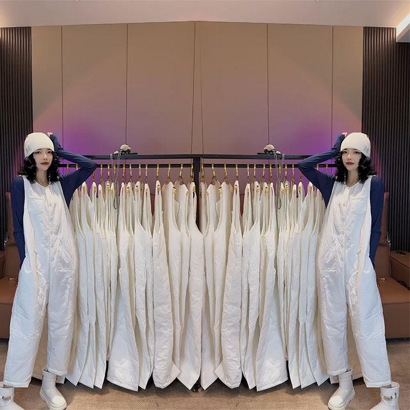 欧货秋冬简约无袖连衣裤