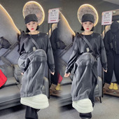 休闲慵懒风卫衣阔腿裤 潮 套装 两件套女春季 高级感百搭宽松显瘦时尚