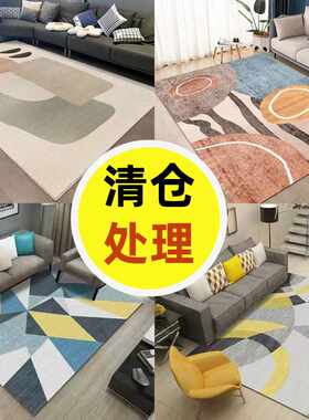地毯特价处理清仓尾货客厅北欧现代简约卧室房间沙发轻奢ins地垫
