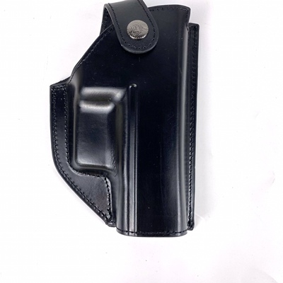 格洛克战术G1 G18 G19腰部手皮革枪套GLOCK系列腰运动牛皮革枪包