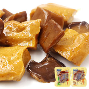 奇爽Q爽豆菌干杏鲍菇山椒卤香味重庆风味零食解馋小包装