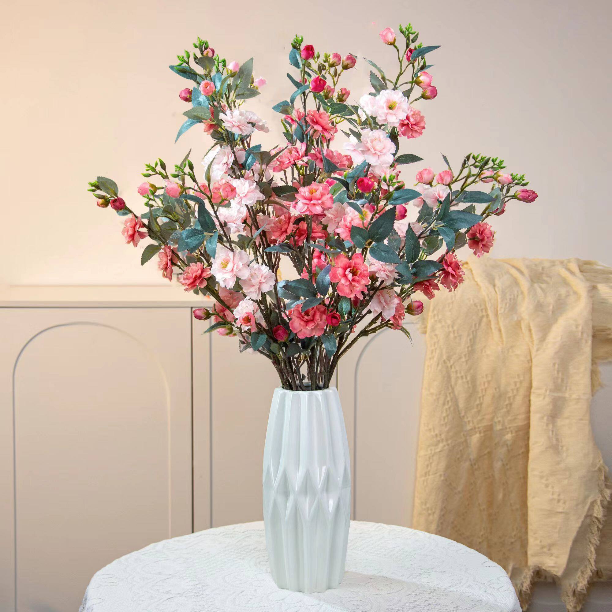 加密春节落地客厅塑料花艺树枝