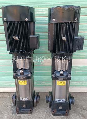 广东本川泵业不锈钢立式多级泵，型号BCDL12一9，电压38(议价)