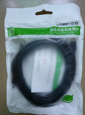 绿联数据线US289 USB2.0 cable 黑色3米，保