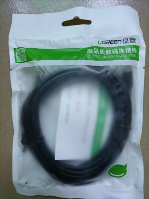 绿联数据线US289 USB2.0 cable 黑色3米，保