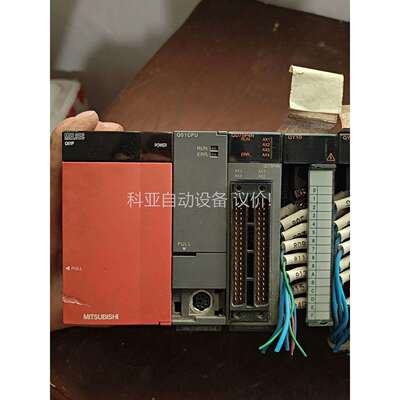 三菱PLC模块一套，Q61P一个,Q01CPU一个,QD75（议价）