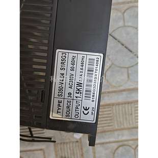 议价 三晶变频器S350系列1.5kw380v拆机变频器功能正常成