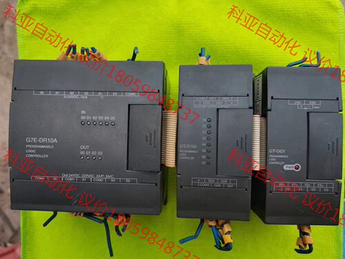 拆机闲置LS plc，G7E-DR10A一个100块，G7E