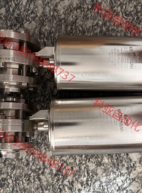 凯塞曼 焊接三片气动蝶阀 对夹蝶阀 Kieselmann D