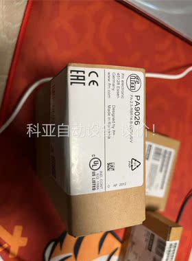 易福门 传感器PA9026 未拆封(议价)