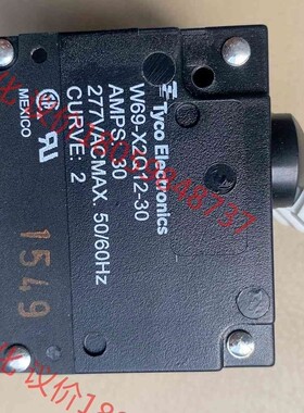 泰科电子断路器W69-X2Q12-30，AMPS：30，27