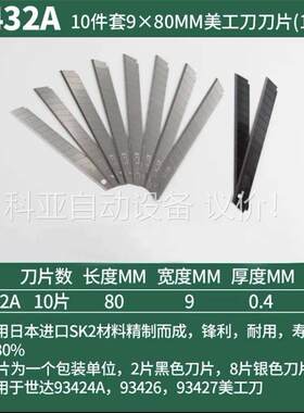 世达工具 美工刀替换刀片 93432A(议价)