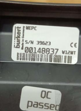 正品宝德电磁阀burkert 控制器MEPC(议价)
