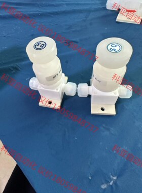 二手拆机flowell 调压阀手动阀.气动阀铁氟龙，2个，P