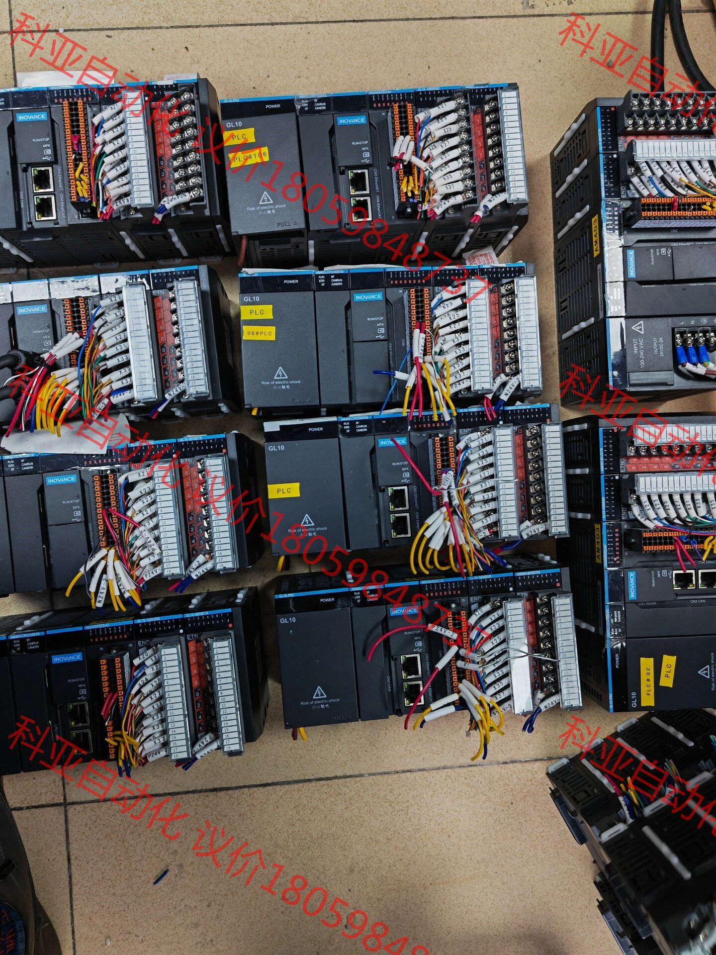 汇川PLC，主机电源GL10-PS2，主机AM403-CPU