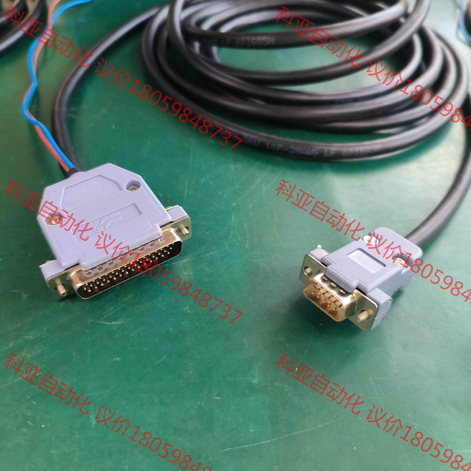 SYTEC新代系统连接台达驱动器通讯线DB15转DB44插头