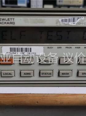 HP3488A数据采集器，控制器，开机正常，不会用，单主机3(议价)
