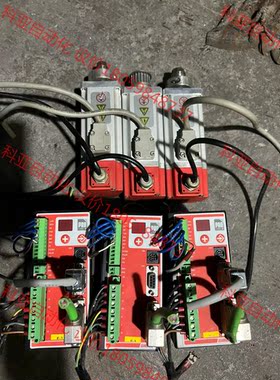 二手拆机 西博力 SIBONI 伺服驱动器 +电机  三套