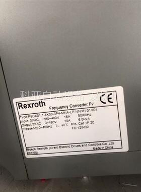 力士乐变频器FVCA01.1-4K00-3P4-MNA-LP(议价)