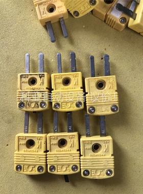 美国PATENTED K型热电偶黄插头 ，3一只，2(议价)