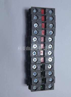 ABB辅助触点MCB-10触点红色辅助常开按钮ABBMCB-（议价）