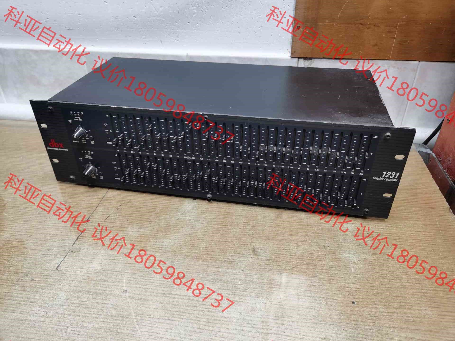 DBX舞台均衡器1231，图片实拍，功能包好，原装正品，，用