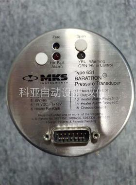 MKS 631A13TBEH PRESSURE TRANSD(议价)
