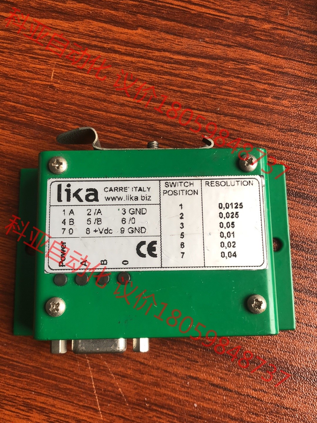 意大利lika信号处理器EBOX-1/S572 实物拍摄