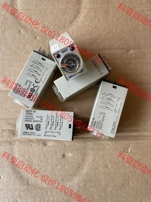 欧姆龙时间继电器0～5秒调节，H3Y-4-DC24V，进口拆
