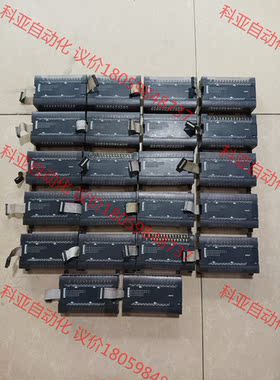 拆机欧姆龙模块CP1W-40EDT，成色如图，有几个少盖条，