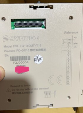 SYNTEC新代系统F31-FC-16OUT-T16数位输出