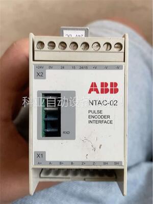 ABB变频器光纤通讯模块 NTAC-02 脉冲编码器口模块(议价)