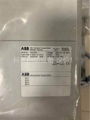 ABB流量计算单SENSYCAL V18022-57(议价)