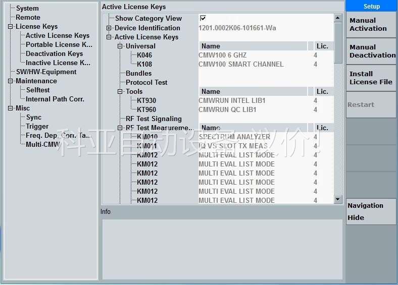 R&S CMW100 K03 K06 5G手机测试仪 Wi-(议价)
