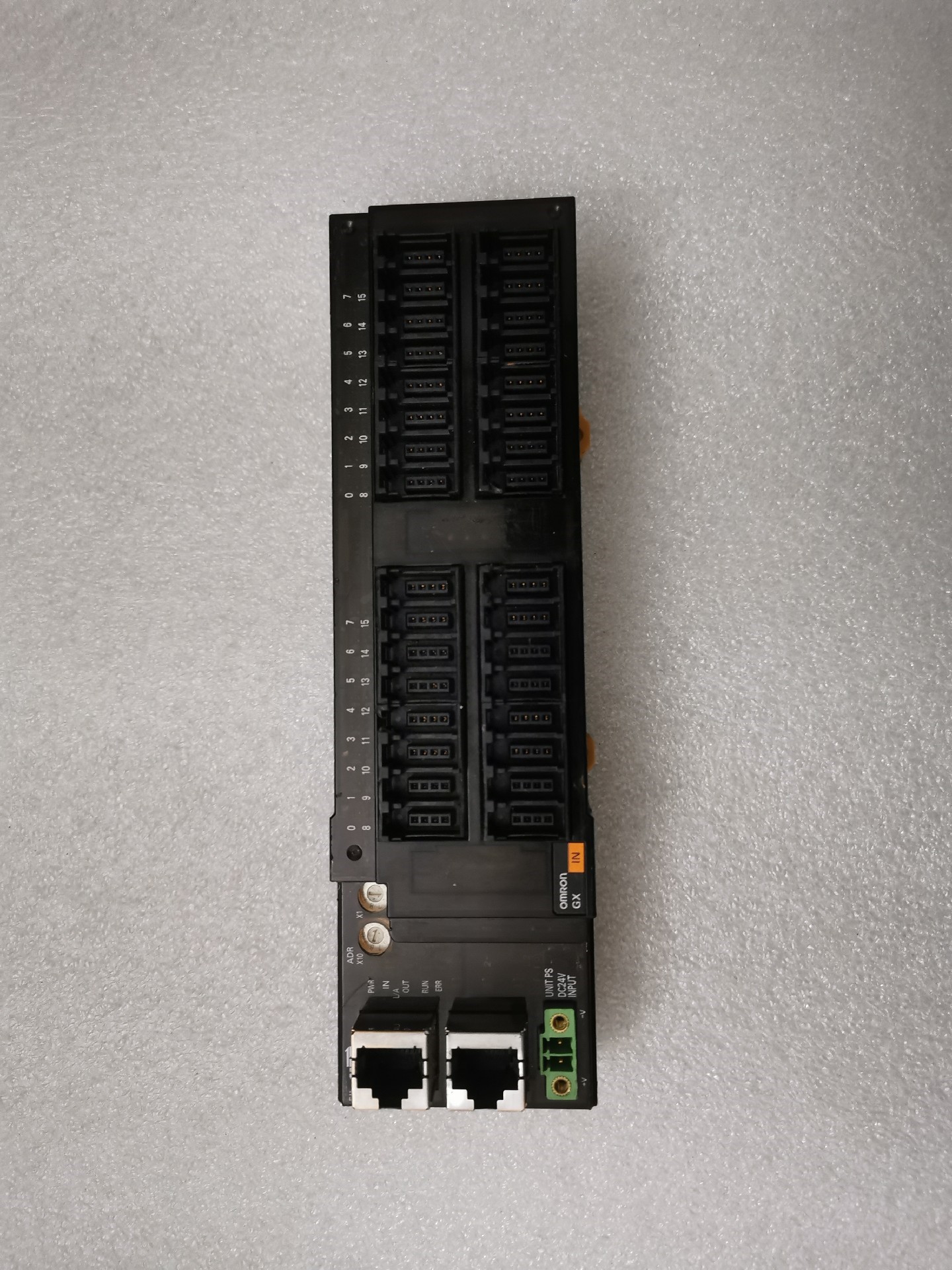 欧姆龙远程终端模块,型号:GX-ID3218