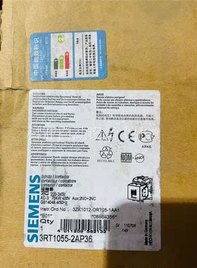 SI EMENS3RT1055-2AP36功率触器7(议价)
