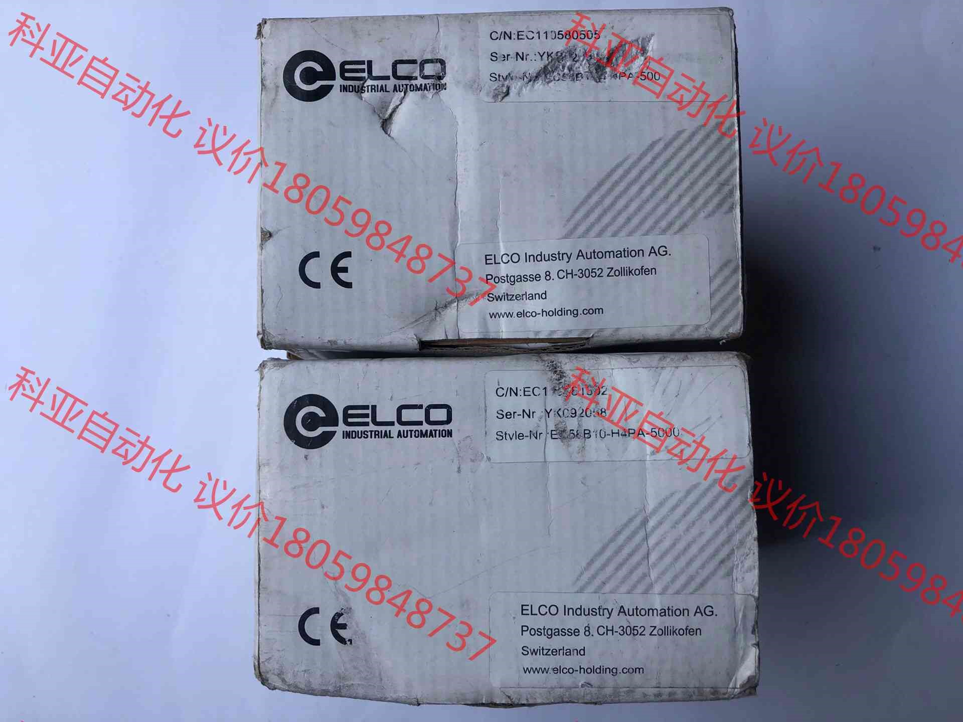 宜科ELCO旋转编码器EC58B10-H4PA-500，库存