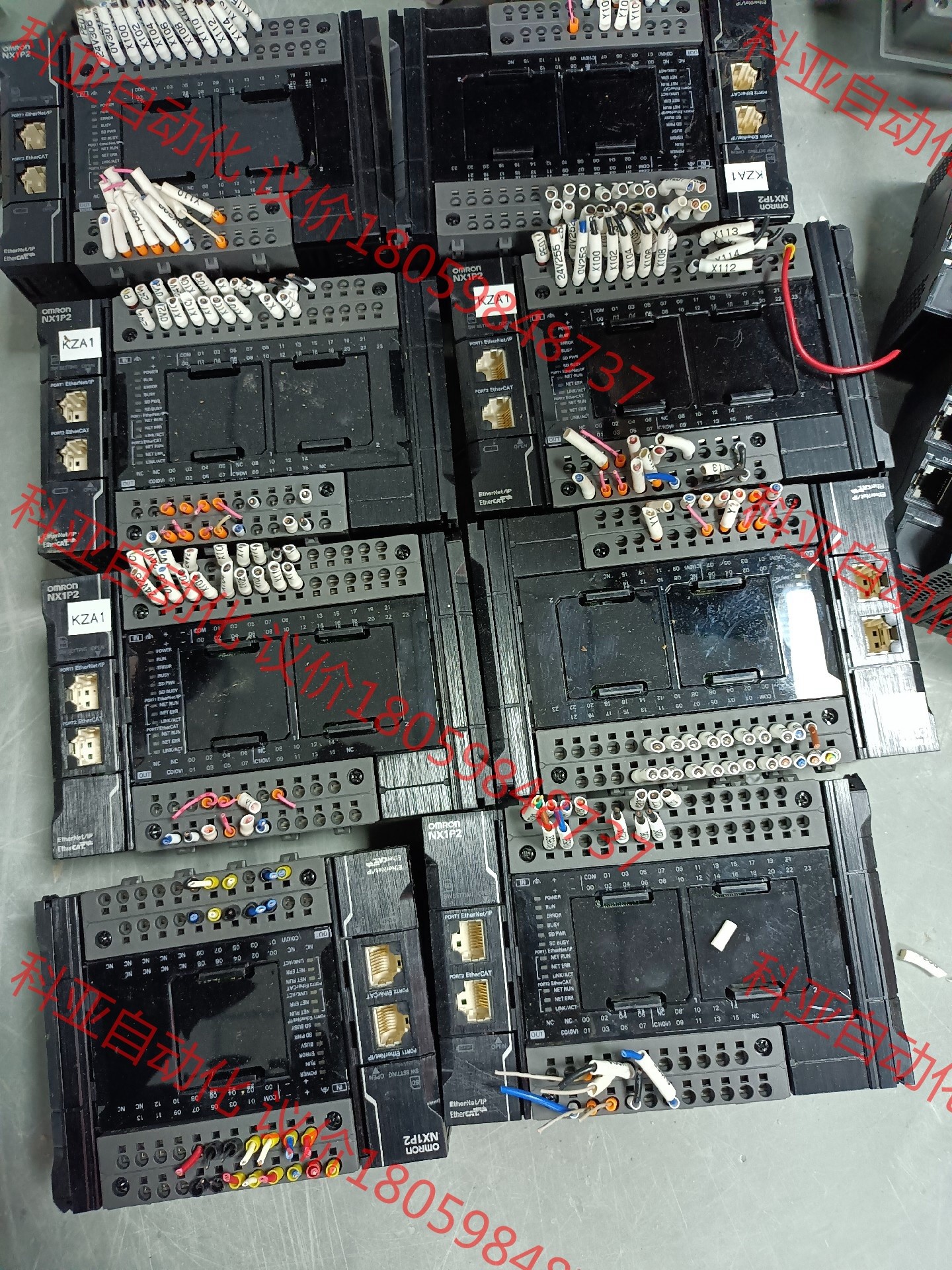 拆机欧姆龙PLC控制器 NX1P2-9024DT 1014D