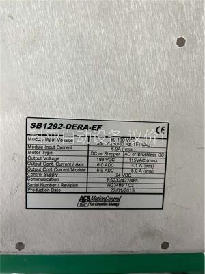 ACS驱动器SB1292-DERA-EF 拍 原装拆机(议价)