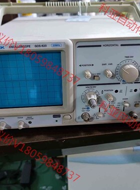GW Instek GOS-620 20MHz双通道示波器